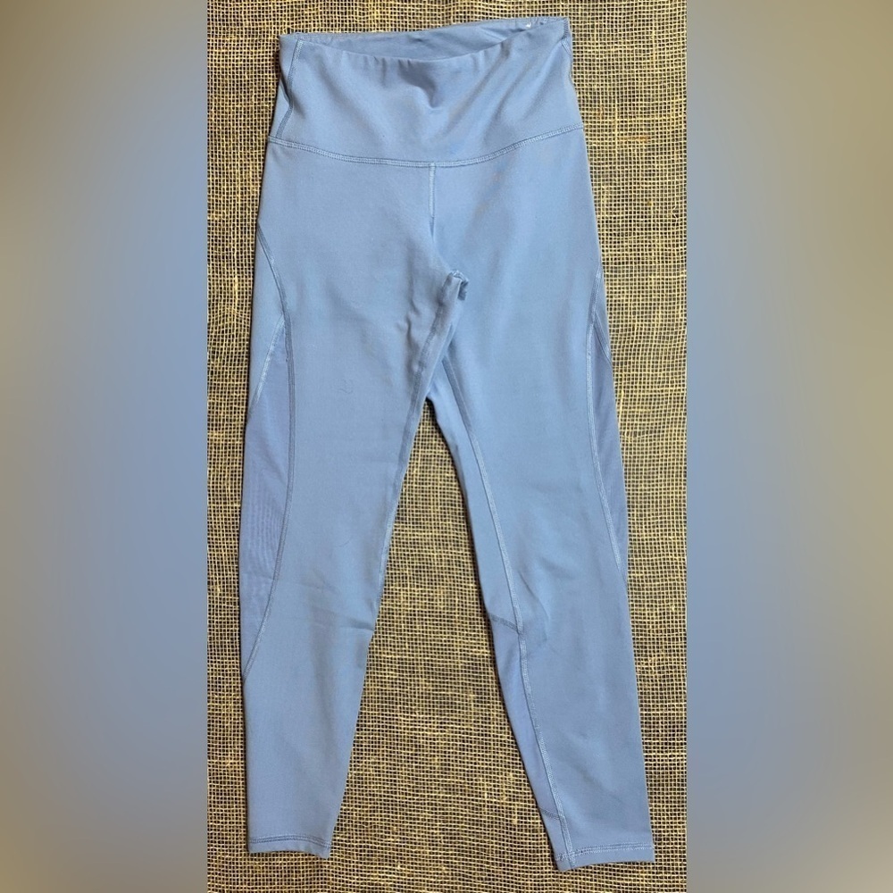 Leggings Size Small 2 Pair RBX Lavender/White 2 Pockets, Old Navy Blue Elevate - Picture 2 of 6